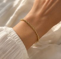 Armband aus 8 Karat Gelbgold 2,2mm