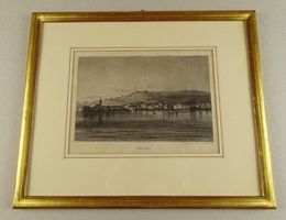 MEILEN, STAHLSTICH 1865