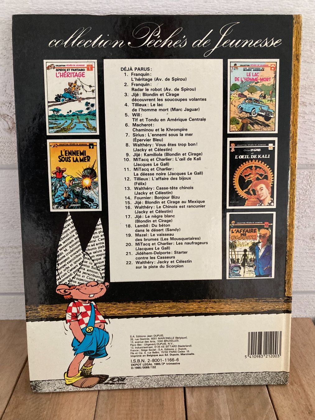 Comics: Walthéry-Sur la piste du scorpion-EO 1985 – Gebraucht aus vaumarcus von Nicolasorel 1
