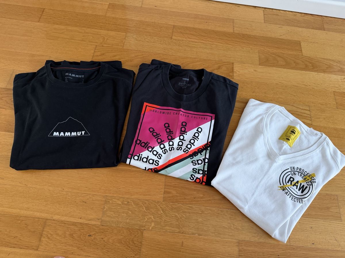 Mammut T-shirt: 3 x marken T Shirt – Usato da St. Gallen venduto da Emifrei