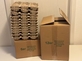 Weinkartons für 6/12 Flaschen Umzugskarton Zügelkiste