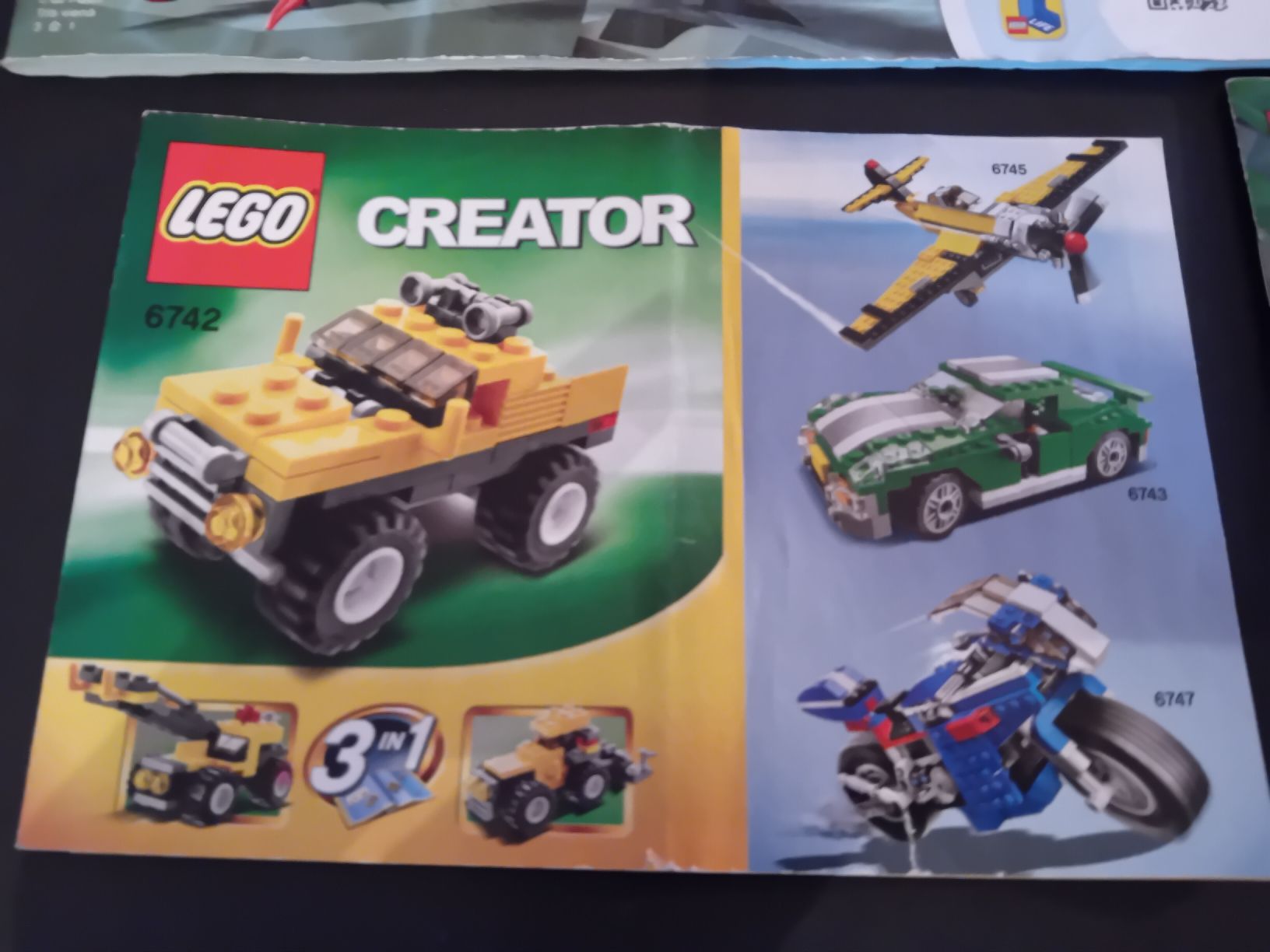 Lego Baukästen: 6 libretti di montaggio lego creator – Gebraucht aus Biasca von Old_6blh 6