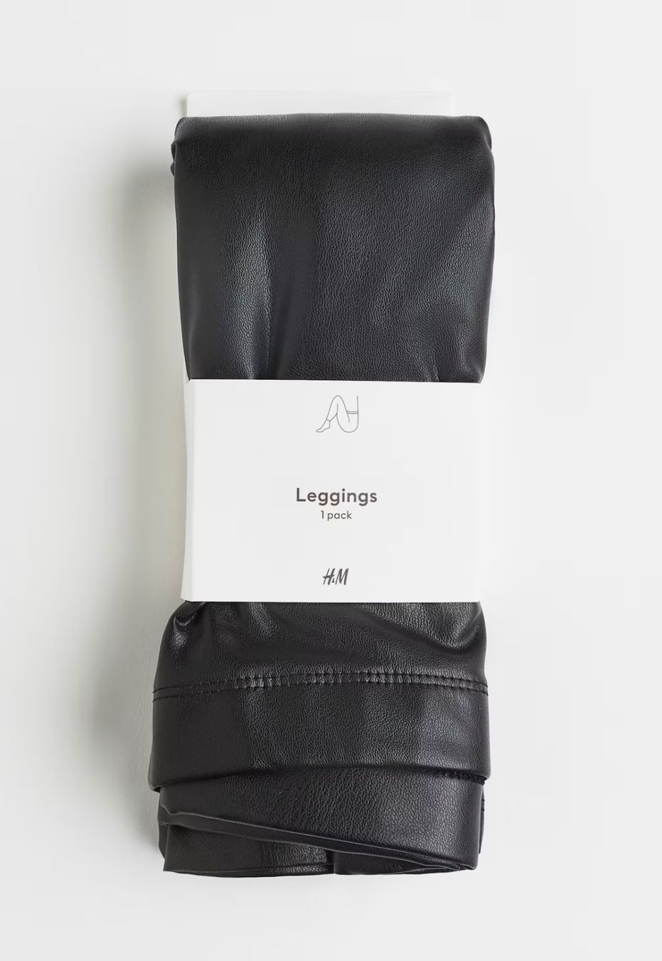 H&M Leggings: LEGGINGS MIT COATING Grösse 3XL – Nuovo e nell'imballaggio originale da Uetendorf venduto da Stoun 2