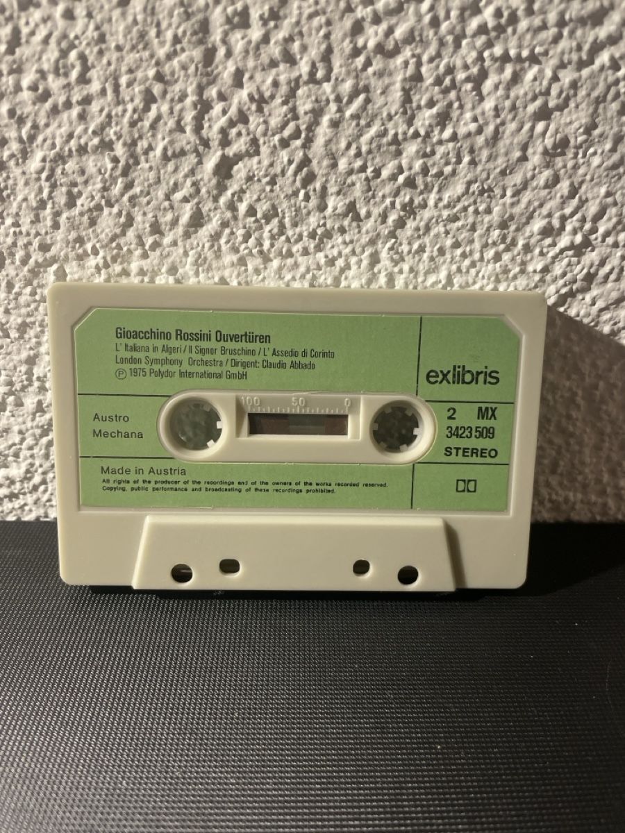Musicassette: Kassette: Gioacchino Rossini Ouvertüren - Ex Libris – Usato da Sargans venduto da Didis 2