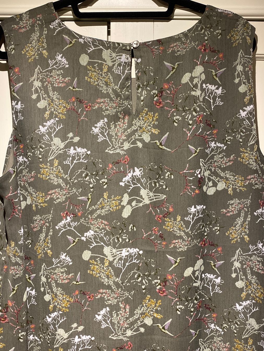 Vestiti: Damenkleid-Olivegrün-Gemustert – Usato da Meienried venduto da ManuelaBoutique 5