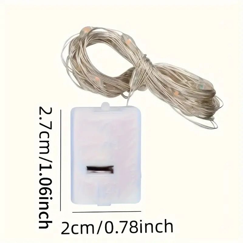 Ghirlande e barre luminose: Lichterkette 2m, 3 verschiedene Modi, 20 LED – Nuovo e nell'imballaggio originale da Wettingen venduto da Chnoelleli 3