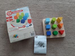 Playtive Steckbrett aus Echtholz - ab 1 Jahr