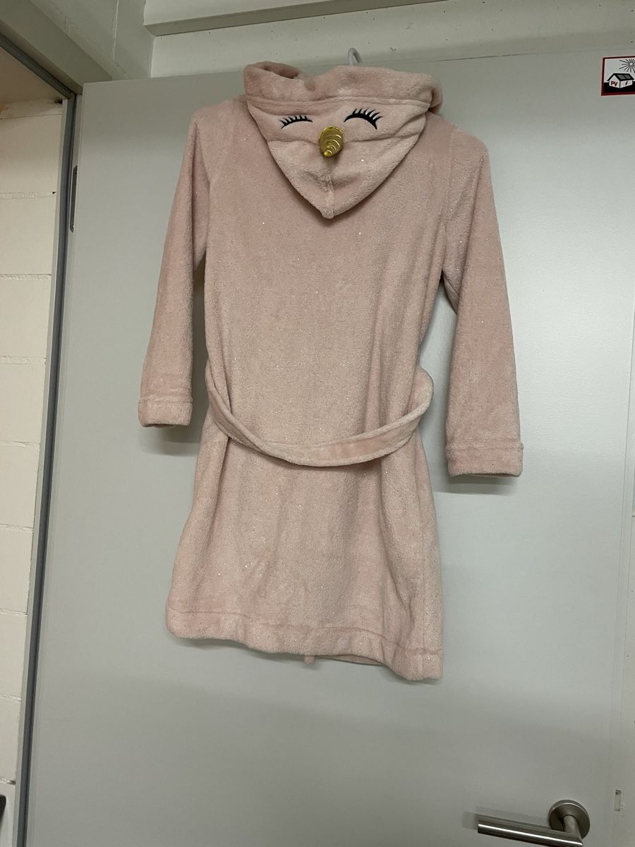 Accappatoi: Bademantel Einhorn mit Glitzer 134/146 – Usato da Oberarth venduto da mimmio5
