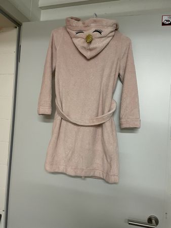 Bademantel Einhorn mit Glitzer 134/146
