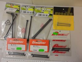 RC-Car Antriebswellen Set, Graupner, Ansmann, Robitronic