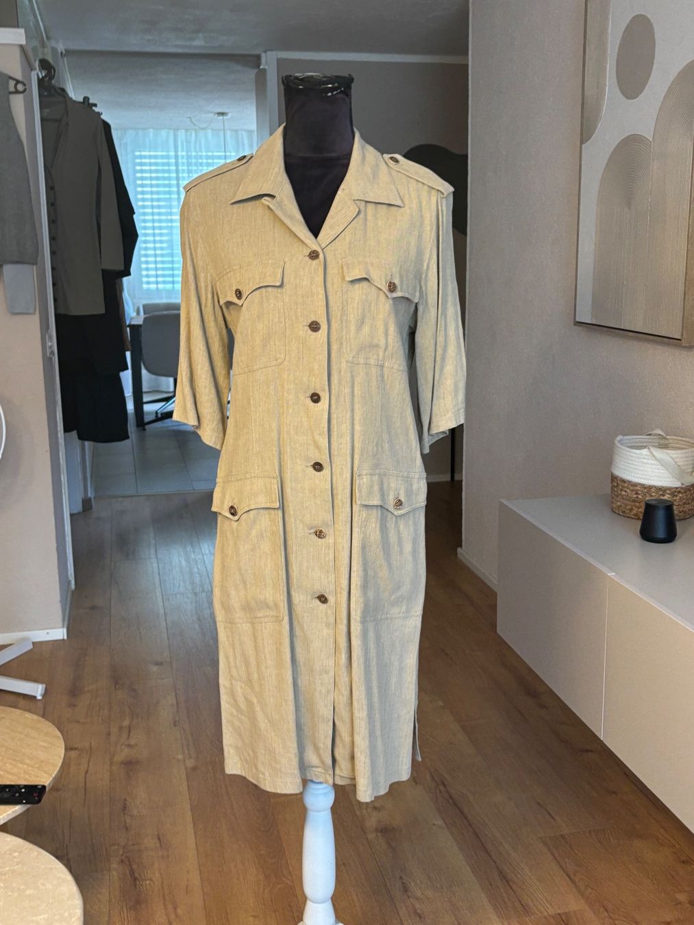 Max Mara Vestiti: Max Mara Blusenkleid Leinen – Usato da St. Margrethen SG venduto da dijanaO 5