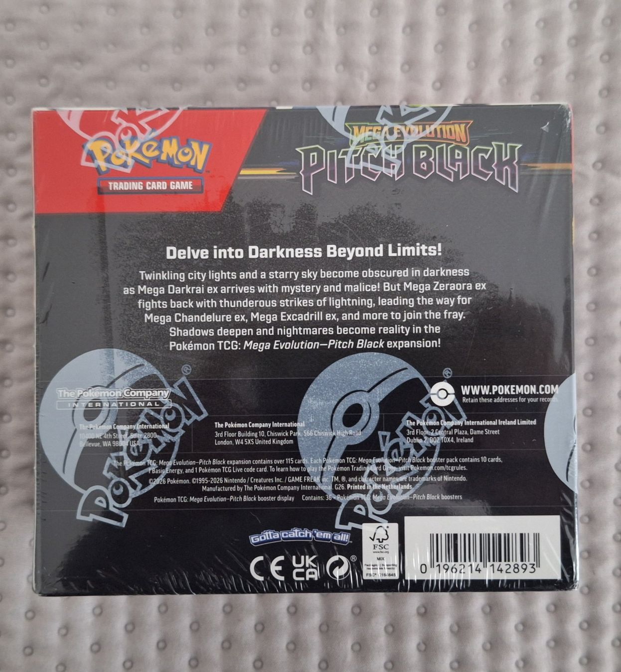Pokémon Sammelbilder & Trading cards: Pitch Black Booster Display - Booster Box EN – Neu und originalverpackt aus Naters von poketrade11 3
