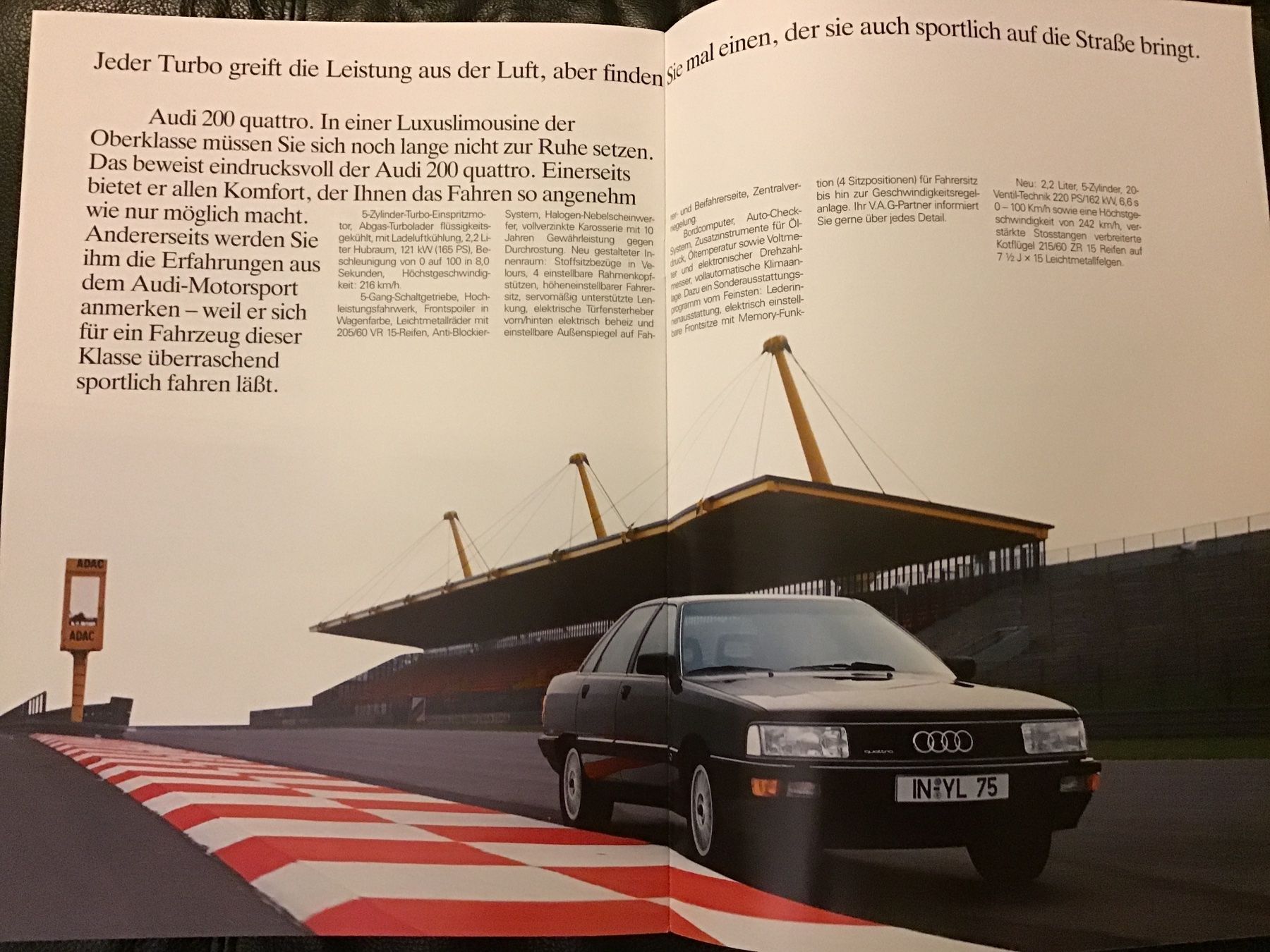 Audi Dokumente: Audi quattro Programm 16 Seiten August 1988 – Gebraucht aus Scherzingen von Starseller62 7