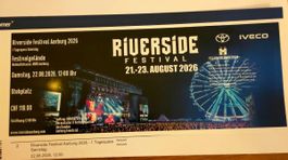 1x ticket Riverside Festival