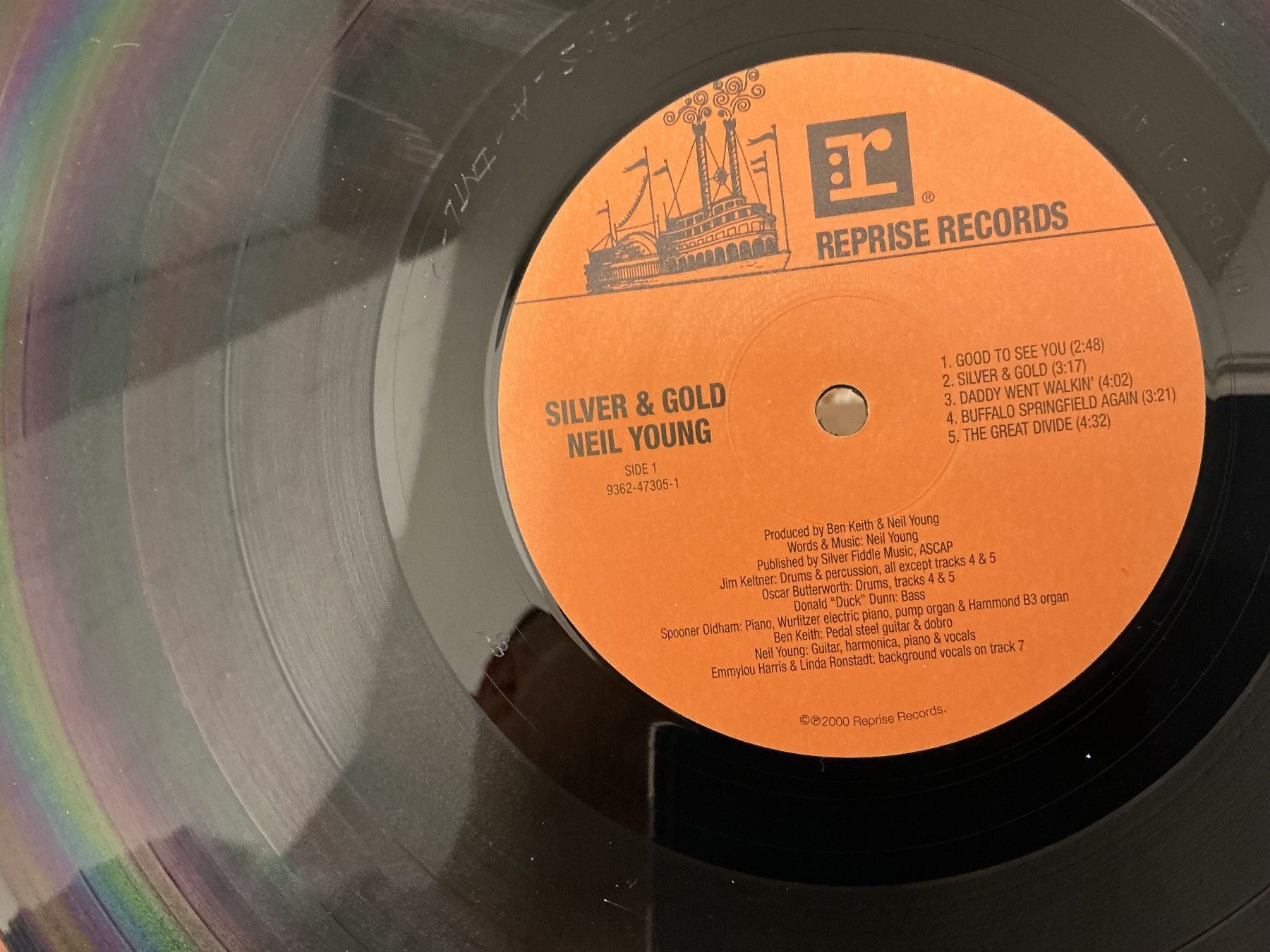 Dischi in vinile: Neil Young LP - Silver & Gold (VG+) – Usato da Winterthur venduto da Tumko_7_Vinyl 3