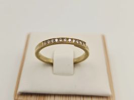 Gold Ring Brillanten 750 Gold 18 KT Gr 54
