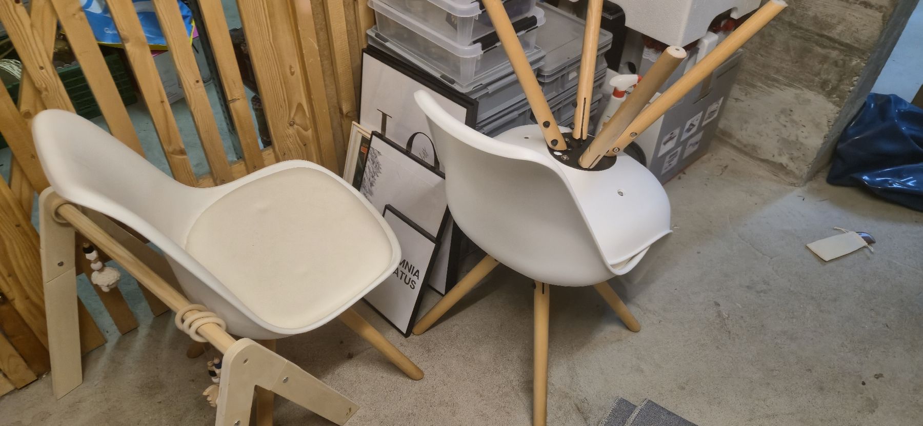 Sedie: Stühle Weiss Skandinavisch – Usato da Aesch BL venduto da SunriseSmile 1