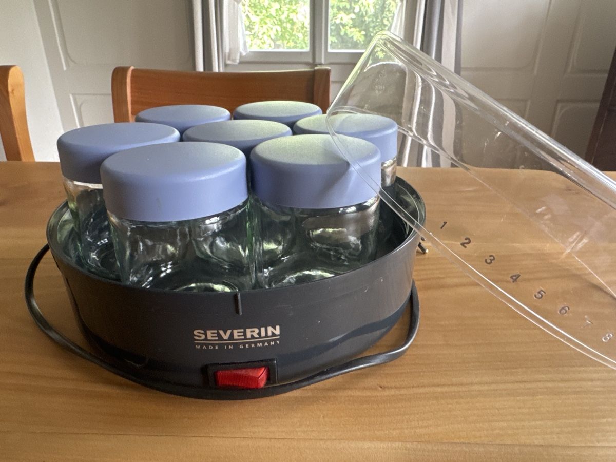 Elettrodomestici da cucina: Severin Joghurt Maschine, 7 Gläser mit Deckel – Usato da Cham venduto da matap1