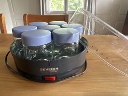 Severin Joghurt Maschine, 7 Gläser mit Deckel