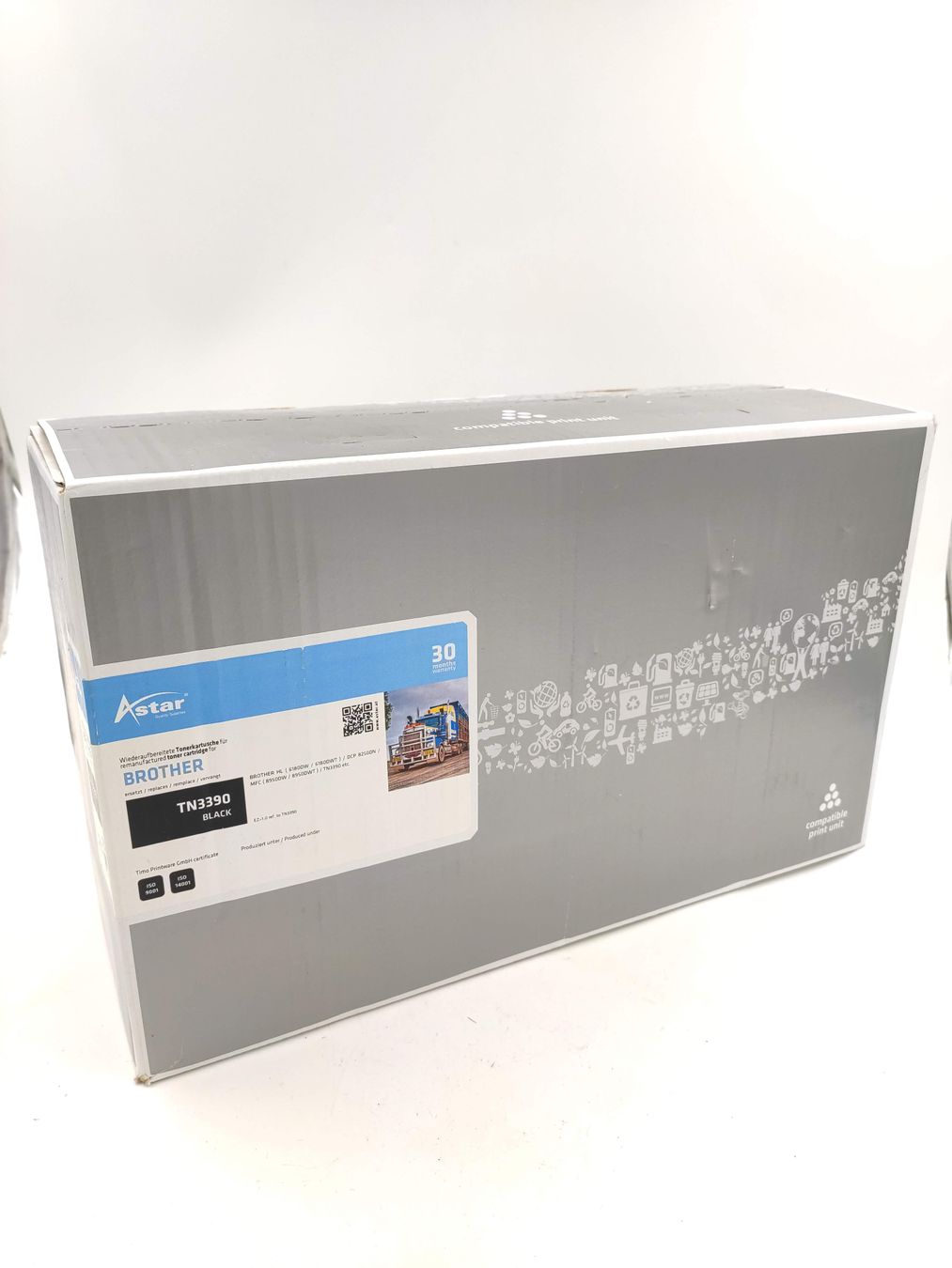 Brother Druckerpatronen & Toner: Brother TN3390 Schwarz Toner neu – Neu und originalverpackt aus Kreuzlingen von Tewes