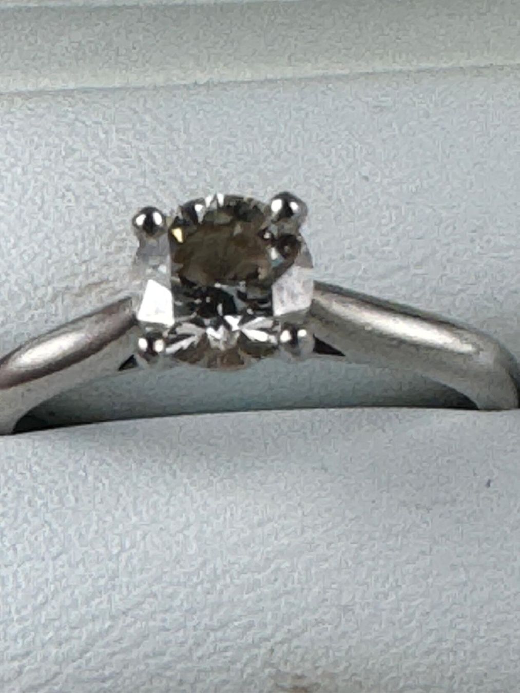 Cartier Anelli: CARTIER SOLITAIRE TAILLE 51 – Usato da Pully venduto da Occasions-luxe.Golay 4