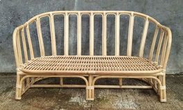 Sofa Rattan Couch Gartensofa Sitzmöbel Loungemöbel Tagesbett