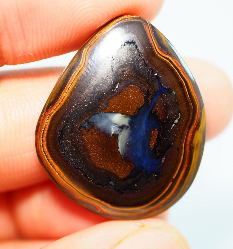 Pietre preziose: Australischer Boulder Opal 33.35Cts. – Nuovo (secondo la descrizione) da Bern venduto da Grindelwaldaus 2