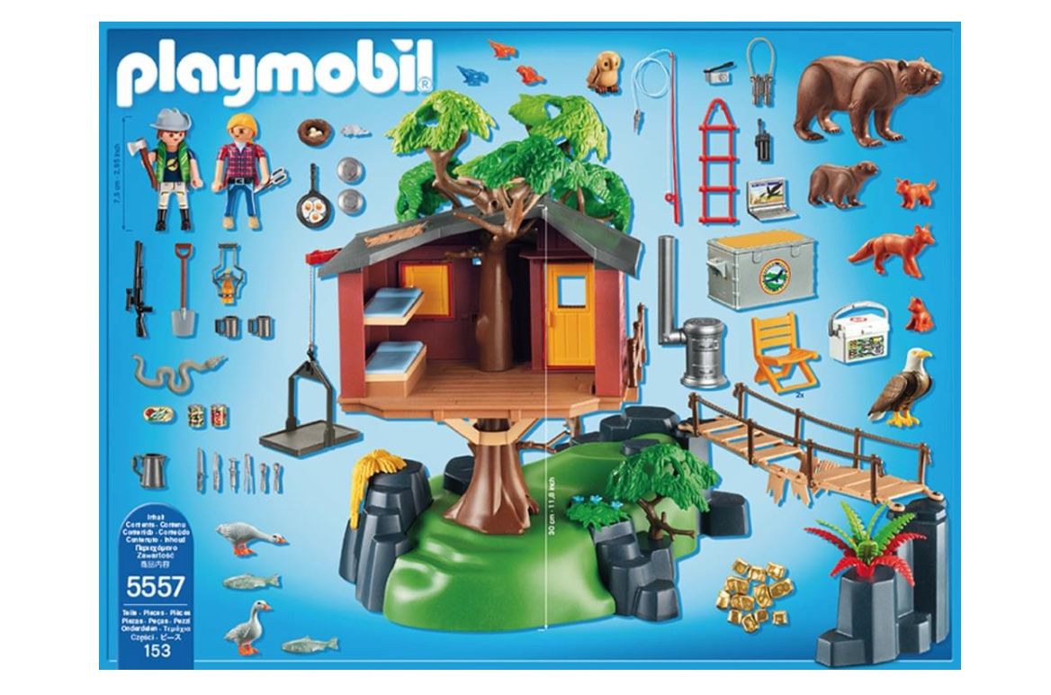 Playmobil Giocattoli: Playmobil 5557 - Abenteuer-Baumhaus – Nuovo e nell'imballaggio originale da Wagenhausen venduto da FrauLang 1