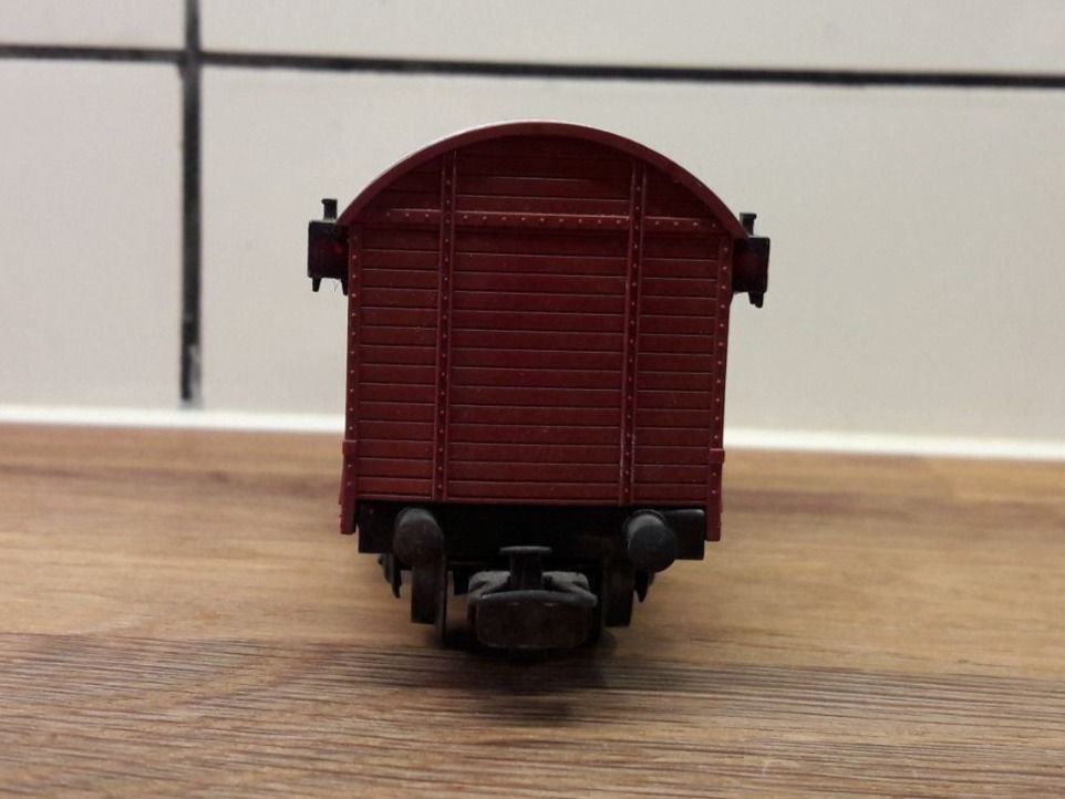 Märklin Modellini di ferrovie: Märklin HO AC : DB wagon "Gm 39" avec signal de queue – Usato da Buttes venduto da Cafe2005 6