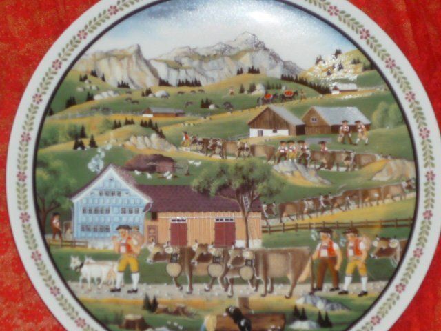 Teller: SAMMELTELLER 6 AUTHENTISCHEN-BEGRENZTEN – Gebraucht aus St.Gallen von Anso 4