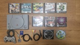 PS1 PlayStation Konsole Crash Bandicoot 3 Colin Mcrae Rally
