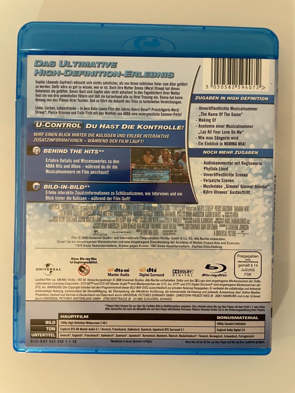 Tutti i DVDs: Blu-Ray Mamma Mia! - Abba Tribute – Usato da Männedorf venduto da LTMCS 1