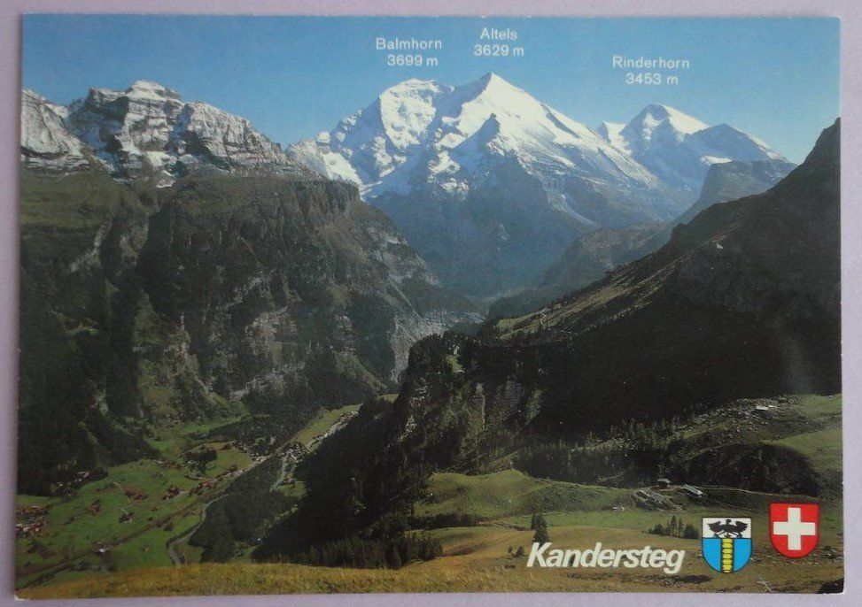 Cartes postales: Kandersteg 11176 m – D'occasion à Fétigny par Billy2miny