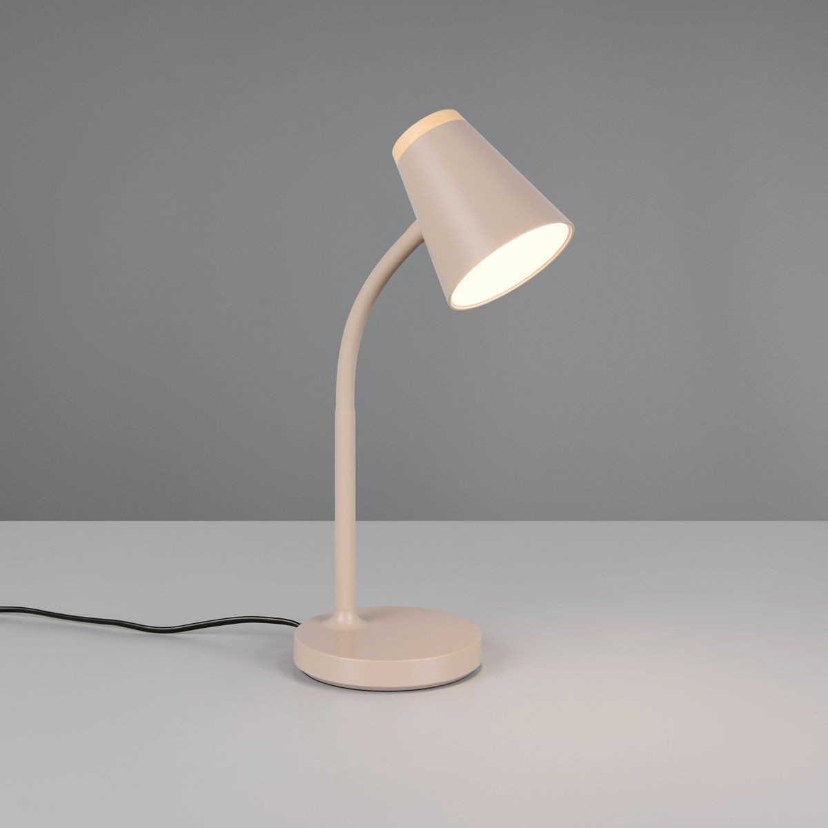 Lampade: LED Tischleuchte, Beige, 36 cm Höhe – Nuovo (secondo la descrizione) da Kreuzlingen venduto da Smart-Light