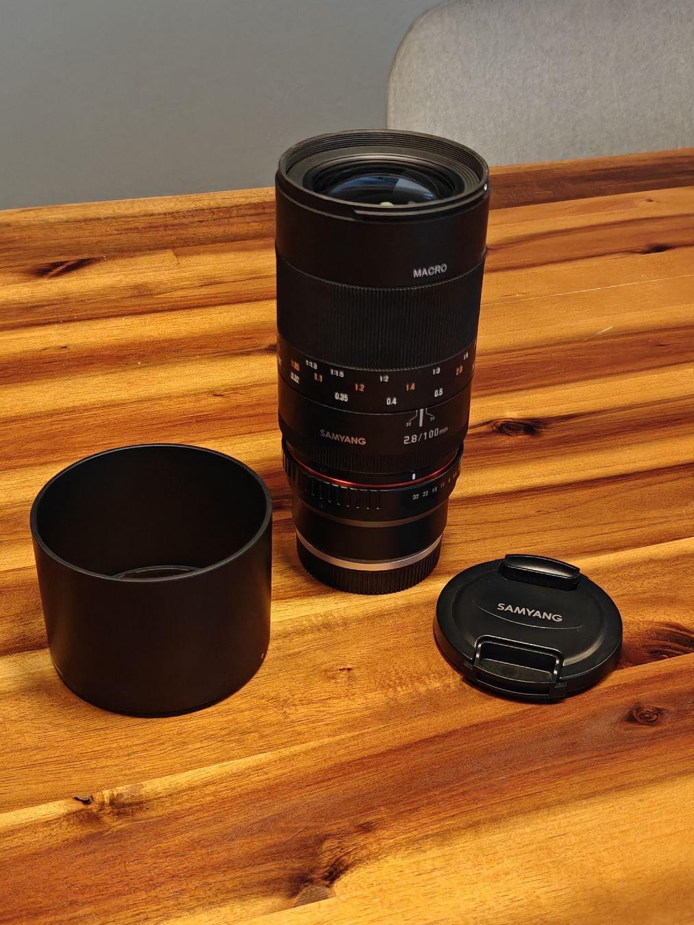 Samyang Objektive: Samyang 100mm f2.8 Macro Sony E-Mount – Gebraucht aus Dietikon von Chilletto