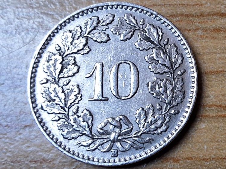 Alle Münzen: 10 Rappen 1931 - fast vorzüglich! – Gebraucht aus Münchenstein von purbach1 3