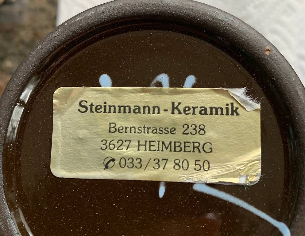 Schalen: Suppenschüsseln, handgemacht, Keramik – Neu (gemäss Beschreibung) aus Winterthur von UGRO 4