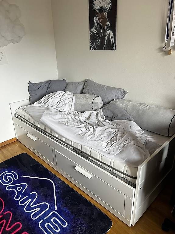 Betten: Weisses Bett  – Gebraucht aus Würenlos von Farha1982 3