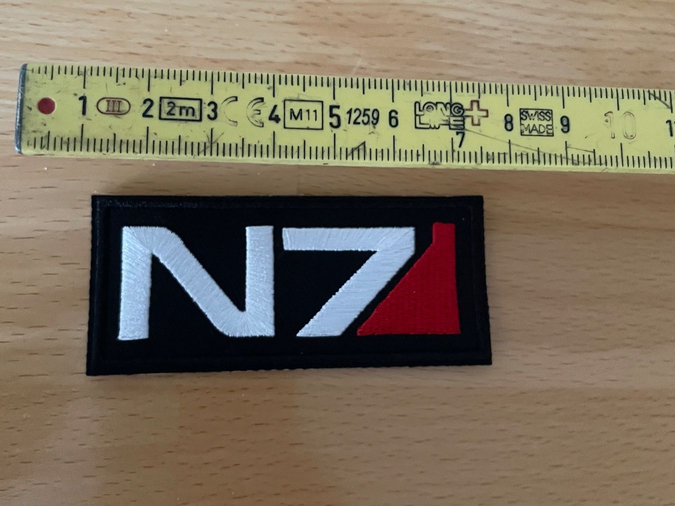 Patches: N7 Mass Effect Patch Sticker Aufnäher 510 – Neu (gemäss Beschreibung) aus Horn von abutre72