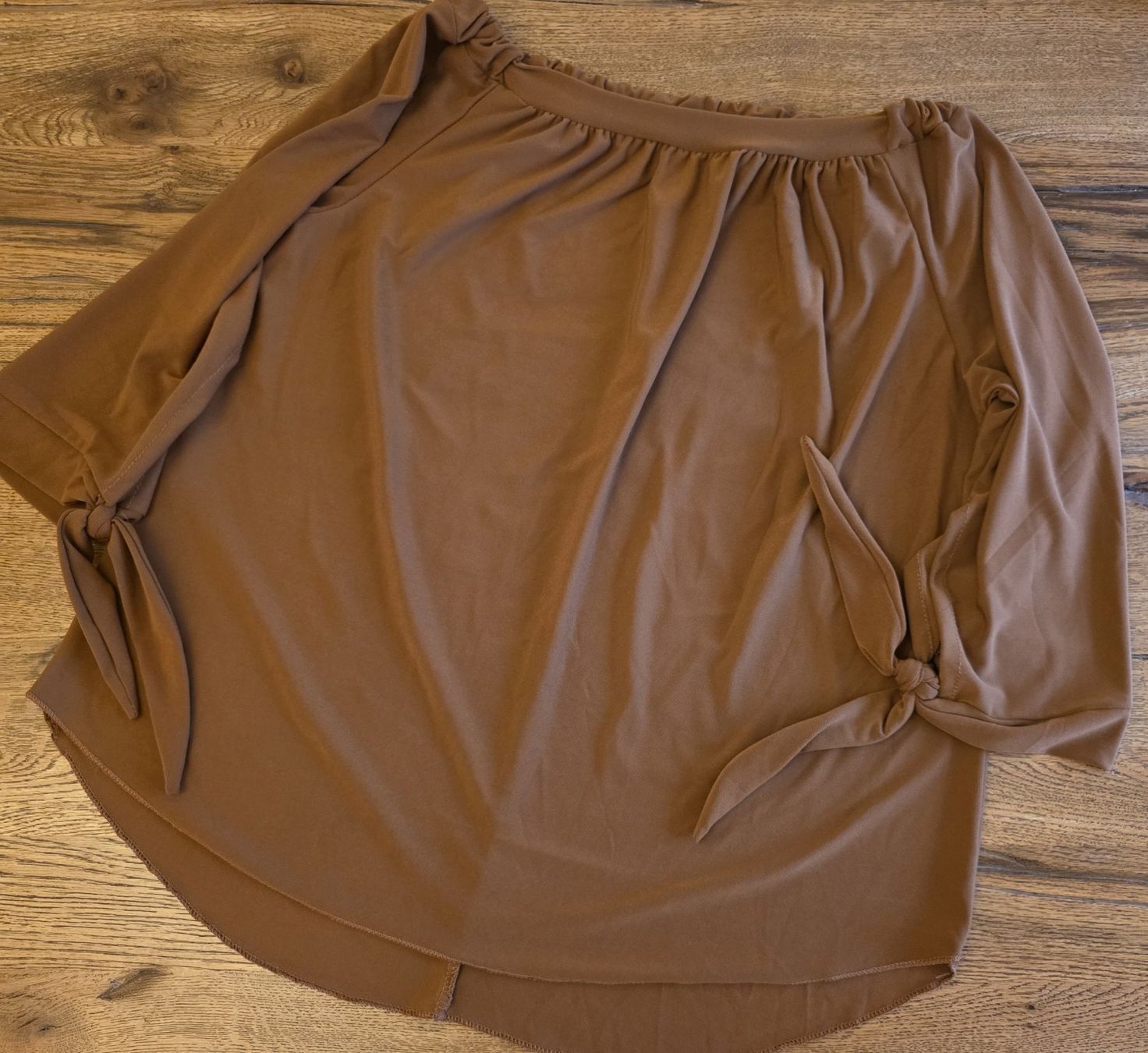 Camicette: Trendige -Bluse in Caramel – Usato da Basel venduto da sci_67ms 2