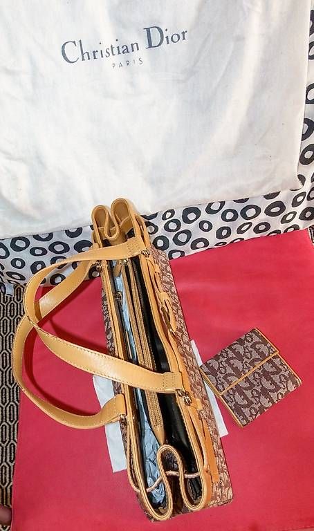 Dior Borse da donna: Dior Set - Handtasche & Portemonnaie Monogramm Canvas – Usato da Schlieren venduto da s-master 2