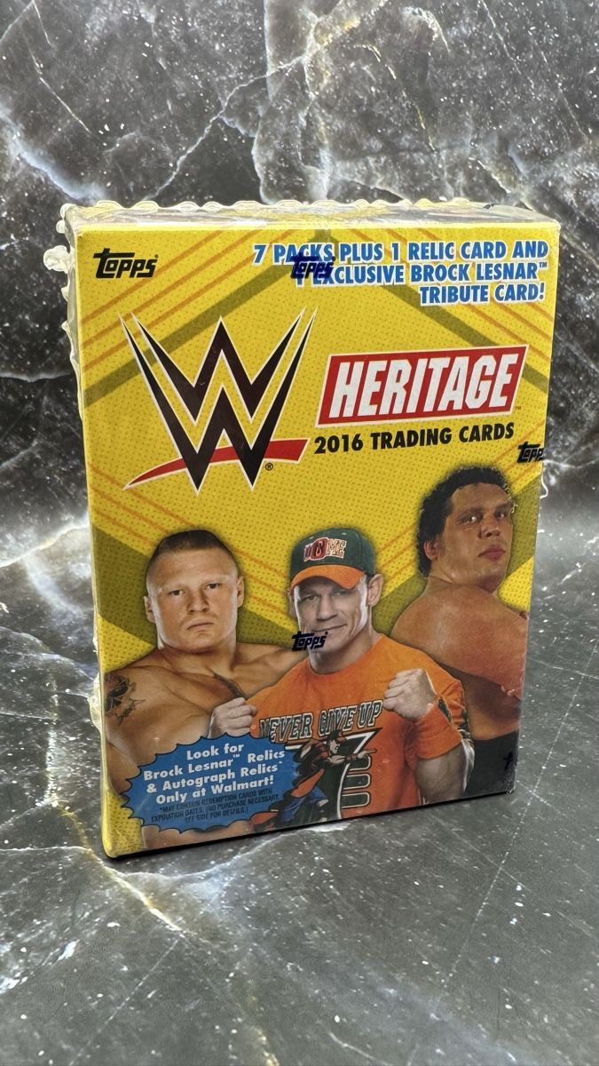 Topps Cartes à collectionner: Topps WWE Heritage 2016 Blaster Box – Neuf (Voir description) à Grenchen par marc_wilhelm