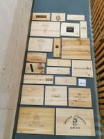Weinkisten Deckel Holz nø 002