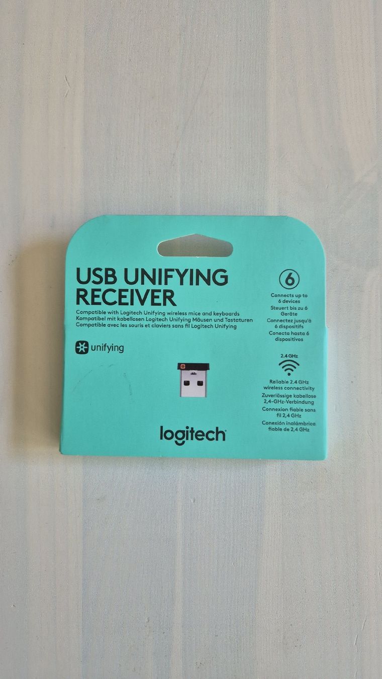 Logitech Unità & Adattatore: Logitech USB unified receiver 2.4 GHz – Nuovo e nell'imballaggio originale da Zürich venduto da xicalango