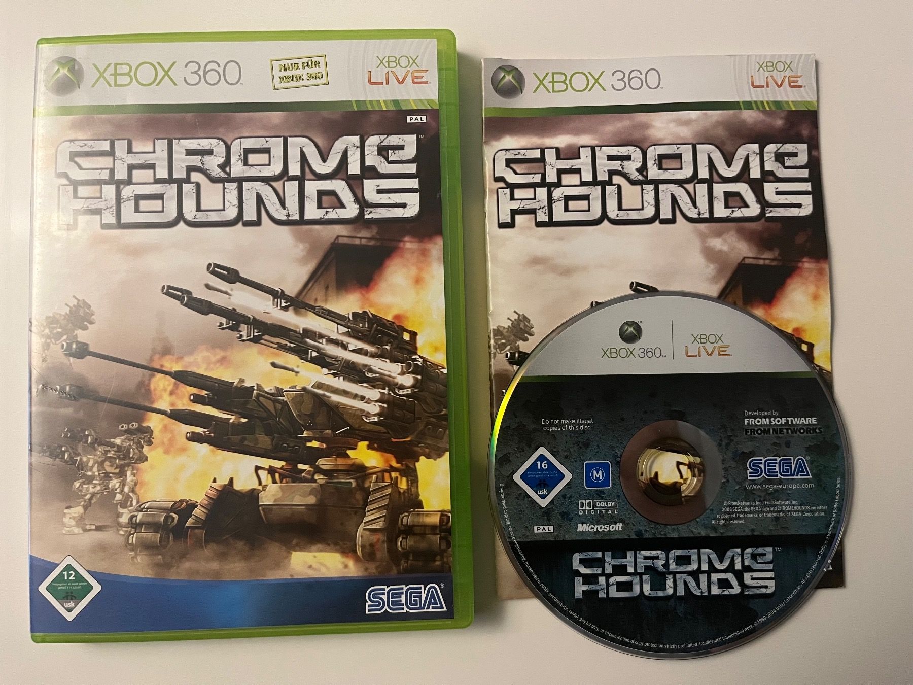Spiele: Chrome Hounds (Xbox 360) – Gebraucht aus Kloten von VideospieleUndMehr