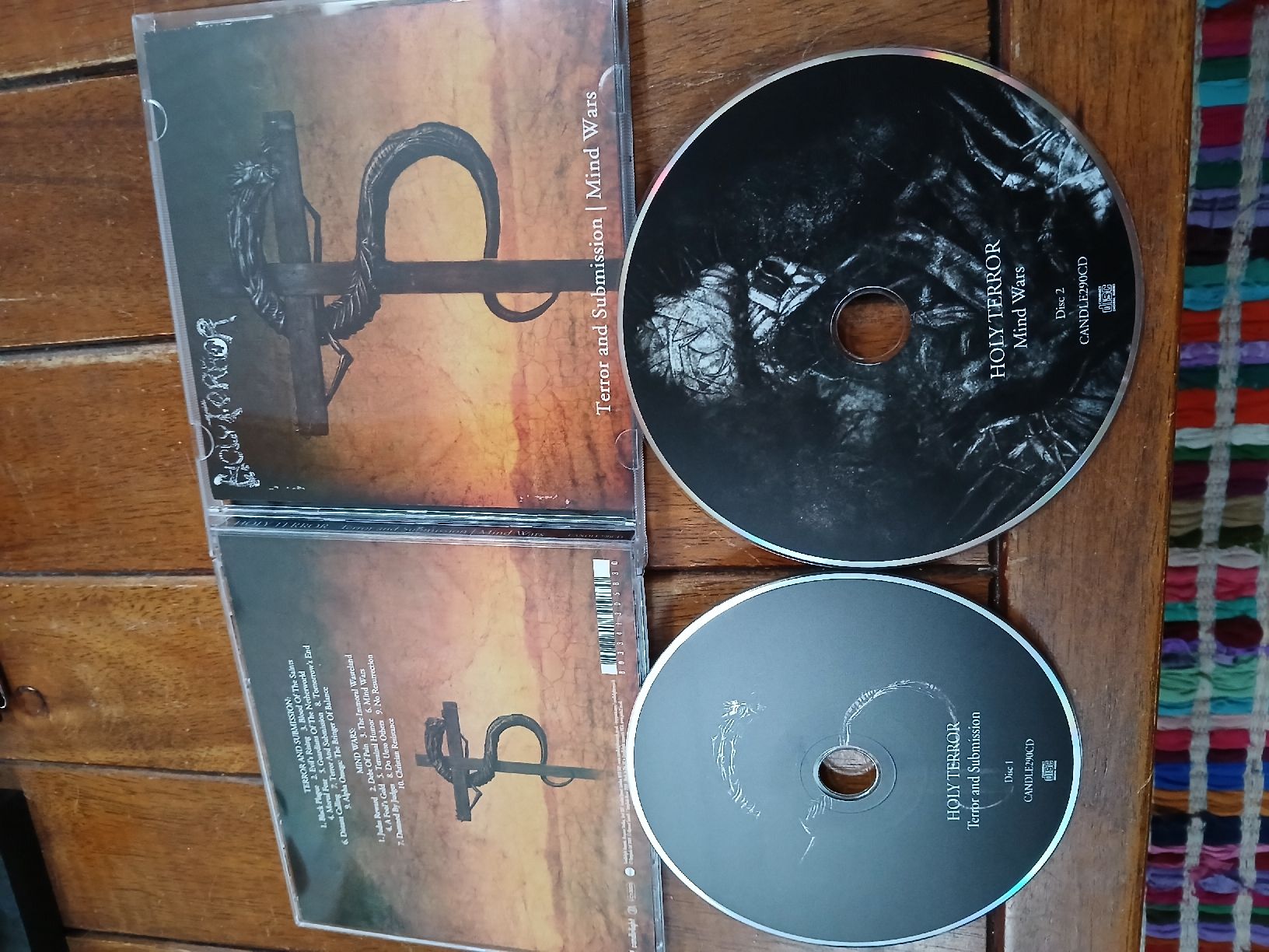 CD: holy terror- terror.../mind... – Usato da St-Cergue venduto da VeganWarrior