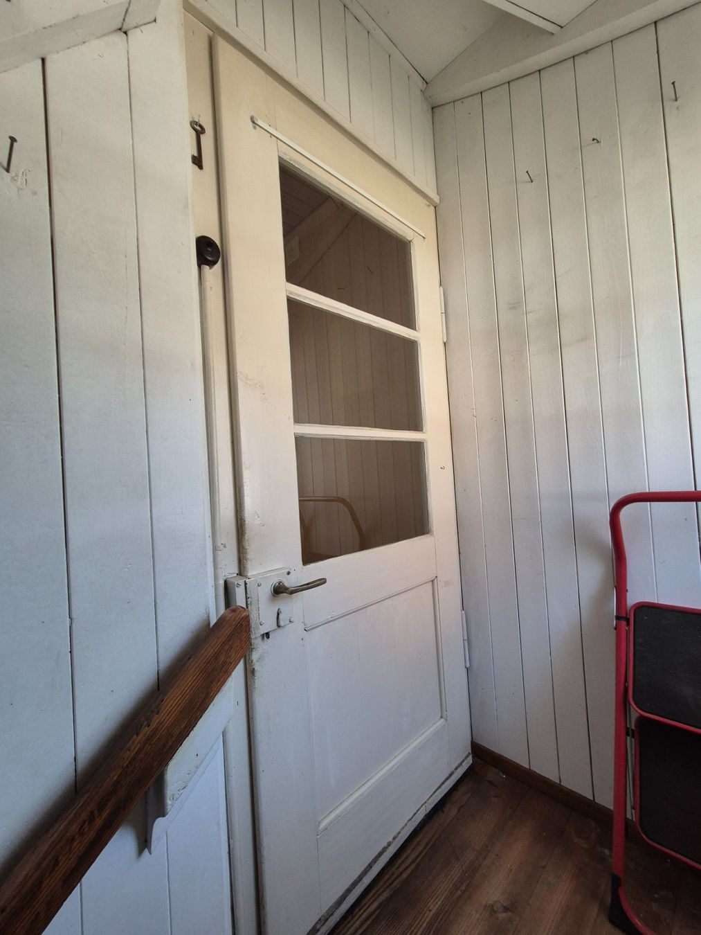 Porte: Zimmertüre, mit Fenster, weiss gestrichen – Usato da Dagmersellen venduto da pb94 1
