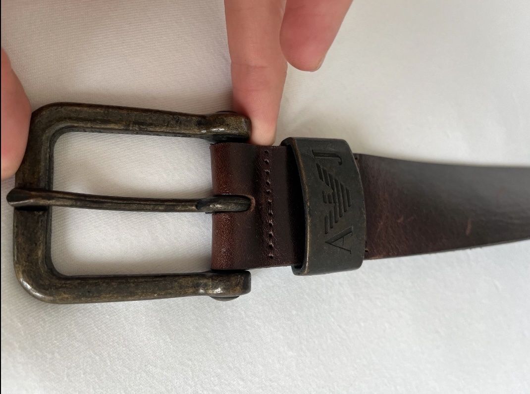 Armani Cinture: Armani Ledergürtel Braun Grösse 100/115 – Nuovo (secondo la descrizione) da Zug venduto da Nickwalks999 4