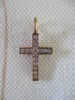 Thomas Sabo Anhänger Kreuz Silber/Roségold