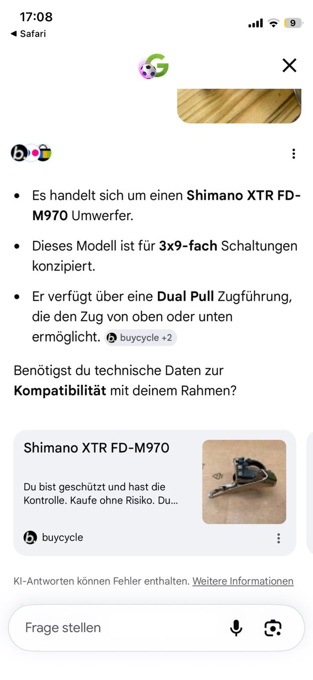 Shimano Pièces détachées: Umwerfer XTR – D'occasion à Winterthur par boxi01 3